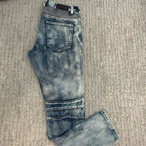 Embellish Biker Jeans Size 34